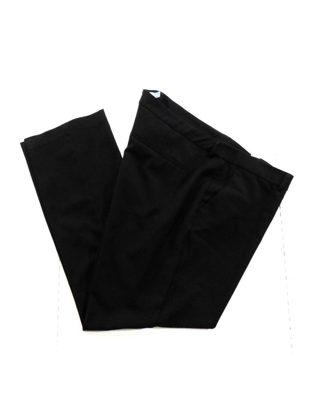 Old Navy Straight Pants Women Size 20 Regular Black Flat Front Stretch
